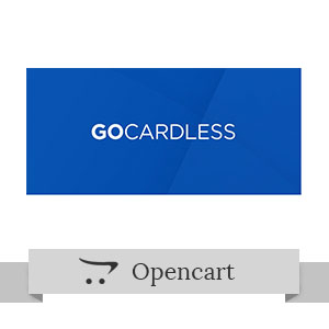 Integrate GoCardless (Direct Debit) to Opencart as a checkout option