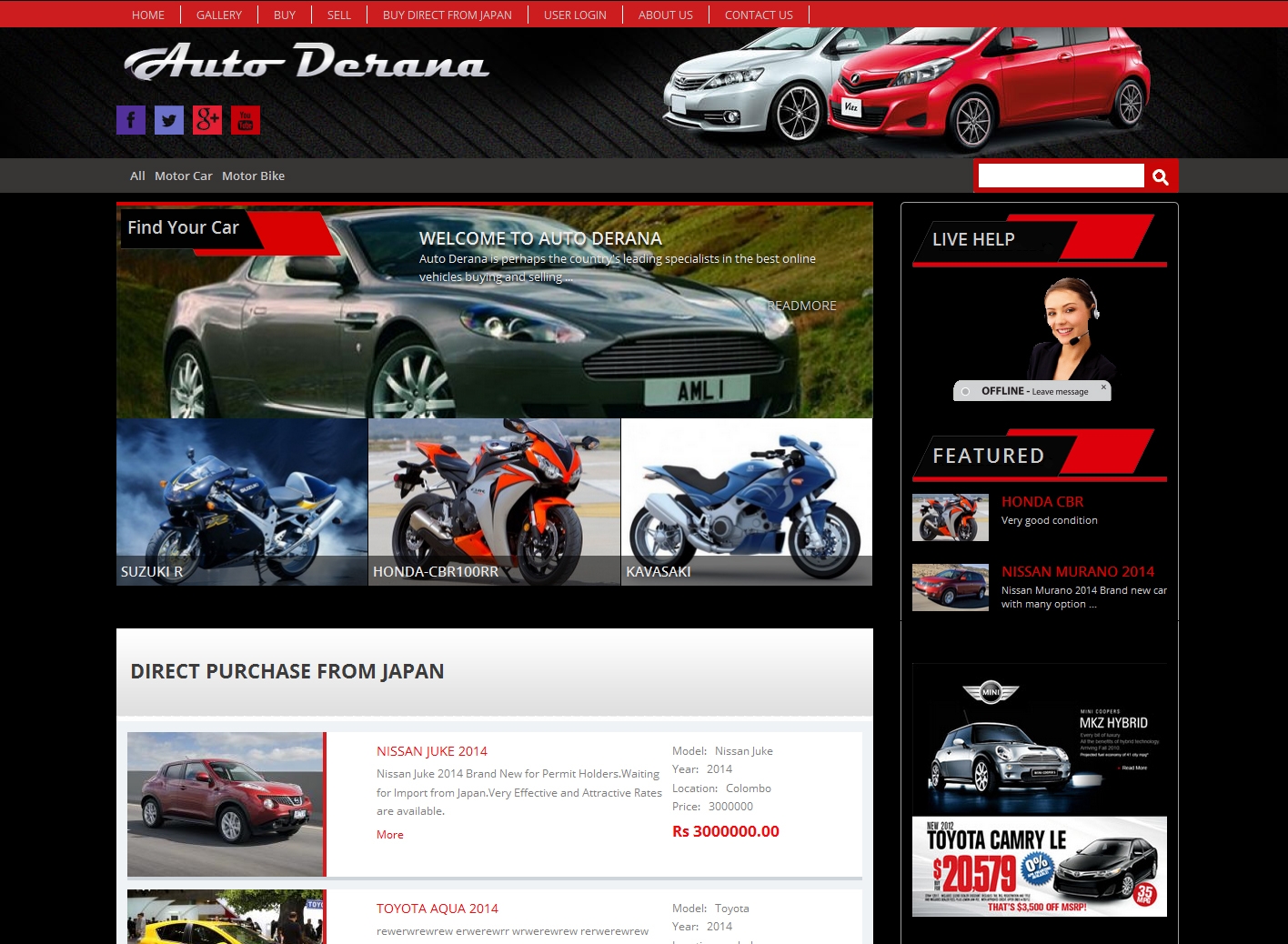 AUTO DERANA - autoderana.com
