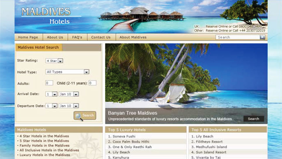 Maldives Hotels