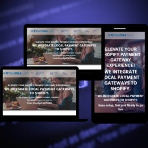local payment gateway mobile responsive website design